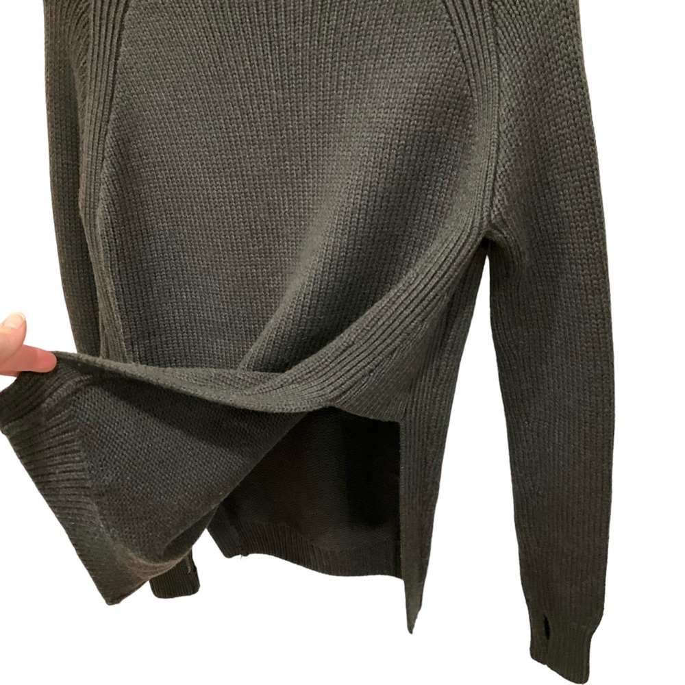 Lululemon Yin To You Crewneck Sweater Wool Dark Wren Lulu Casual Yoga - Picture 11 of 16